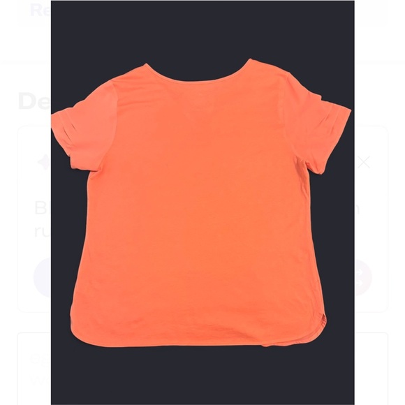 ✨ 2 Pack Bundle PRE-LOVED | Van Heusen Coral + Aqua Short Sleeve Tops✨ - Picture 2 of 5